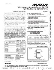 MAX990EUA datasheet pdf MAXIM - Dallas Semiconductor