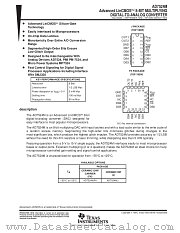 AD7524MFK datasheet pdf Texas Instruments