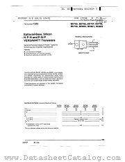 BD801 datasheet pdf Intersil