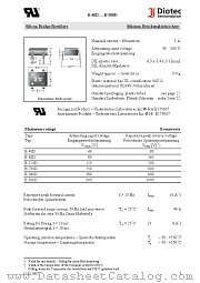 B80D datasheet pdf Diotec Elektronische
