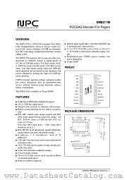 SM8211 datasheet pdf Nippon Precision Circuits Inc