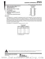 AM26LS31C datasheet pdf Texas Instruments