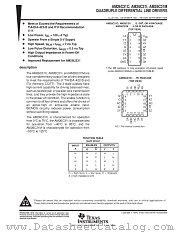 AM26C31IDB datasheet pdf Texas Instruments