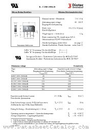 B40C2300 datasheet pdf Diotec Elektronische