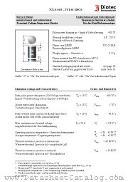 TGL41-62A datasheet pdf Diotec Elektronische