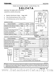 2GLZ47A datasheet pdf TOSHIBA