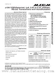 MAX3243ECWI datasheet pdf MAXIM - Dallas Semiconductor