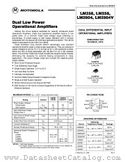 LM358D datasheet pdf Motorola