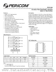 PI5L200 datasheet pdf Pericom Technology