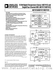 AD7416-7418 datasheet pdf Analog Devices
