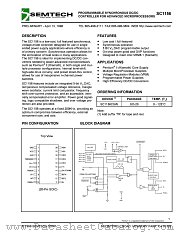 SC1156CSW datasheet pdf Semtech