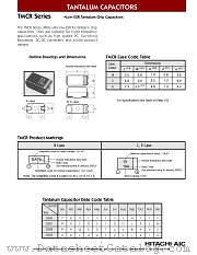 TMCRB1A226MTR datasheet pdf Hitachi Semiconductor