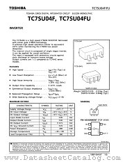 TC7SU04 datasheet pdf TOSHIBA
