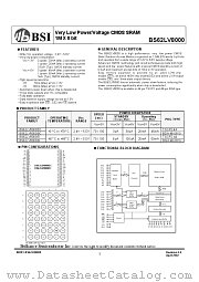 BS62LV8000EC datasheet pdf Brilliance Semiconductor