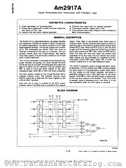 AM2917A datasheet pdf Advanced Micro Devices