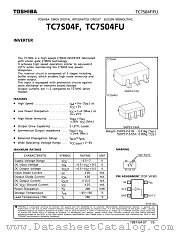 TC7S04 datasheet pdf TOSHIBA