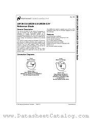 LM236AH-2.5 datasheet pdf National Semiconductor