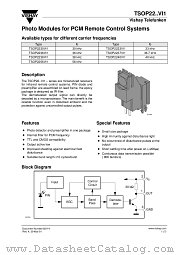 TSOP2230VI1 datasheet pdf Vishay
