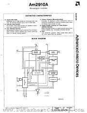AM2910A datasheet pdf Advanced Micro Devices