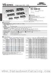 VS150B-5 datasheet pdf DENSEI-LAMBDA