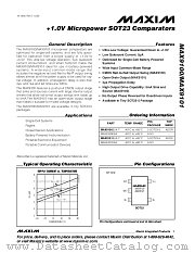 MAX9100EUK-T datasheet pdf MAXIM - Dallas Semiconductor