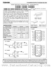 TC4049 datasheet pdf TOSHIBA