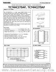TC74HC279 datasheet pdf TOSHIBA
