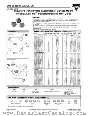 LPT-3535-5R0LA datasheet pdf Vishay