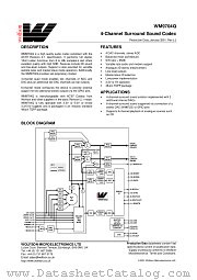 WM9704Q datasheet pdf Wolfson