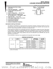 NE5534PS datasheet pdf Texas Instruments