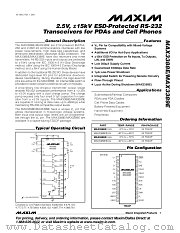 MAX3388ECUG datasheet pdf MAXIM - Dallas Semiconductor