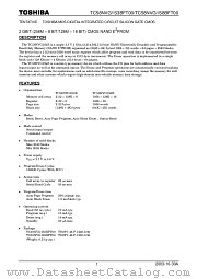 TC58NVG1S3BFT00 datasheet pdf TOSHIBA