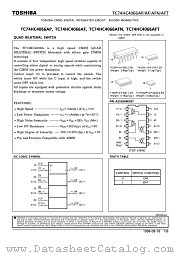 TC74HC4066 datasheet pdf TOSHIBA