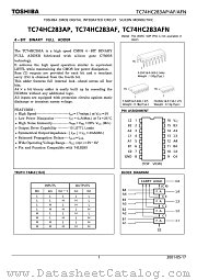 TC74HC283 datasheet pdf TOSHIBA