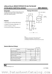 MIE-406A2U datasheet pdf Unity Opto Technology