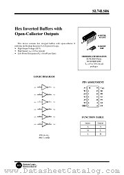 74LS06 datasheet pdf System Logic Semiconductor