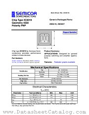 SQ3019 datasheet pdf Semicoa Semiconductor