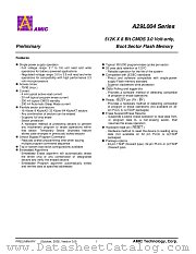 A29L004TX-70 datasheet pdf AMIC Technology