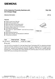 TCA705 datasheet pdf Infineon