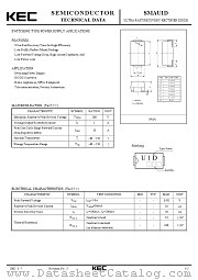SMAU1 datasheet pdf Korea Electronics (KEC)