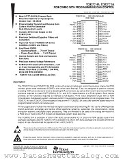 TCM37C15ADW datasheet pdf Texas Instruments