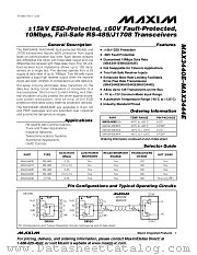 MAX3440EASA datasheet pdf MAXIM - Dallas Semiconductor