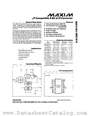 MAX7574JN datasheet pdf MAXIM - Dallas Semiconductor