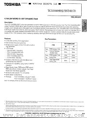 TC5116400BSJ datasheet pdf TOSHIBA