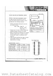 TC9122P datasheet pdf TOSHIBA