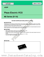 FAR-M2SC-13M500-D116 datasheet pdf Fujitsu Microelectronics