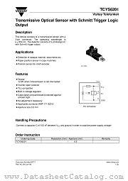 TCYS6201 datasheet pdf Vishay