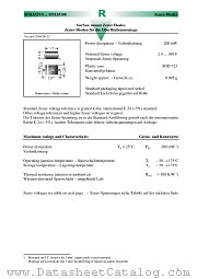 MM3Z12 datasheet pdf Diotec Elektronische