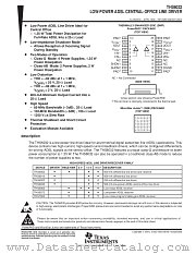 THS6032EVM datasheet pdf Texas Instruments