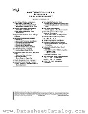 PA28F400BX-B60 datasheet pdf Intel